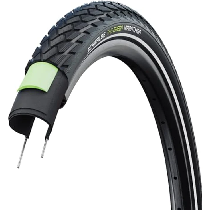 Schwalbe Marathon GG TS, Veloreifen 26 x 1.25 (32-559), modernstes Profildesign für Pannenschutz und Laufleistung – Bild 1
