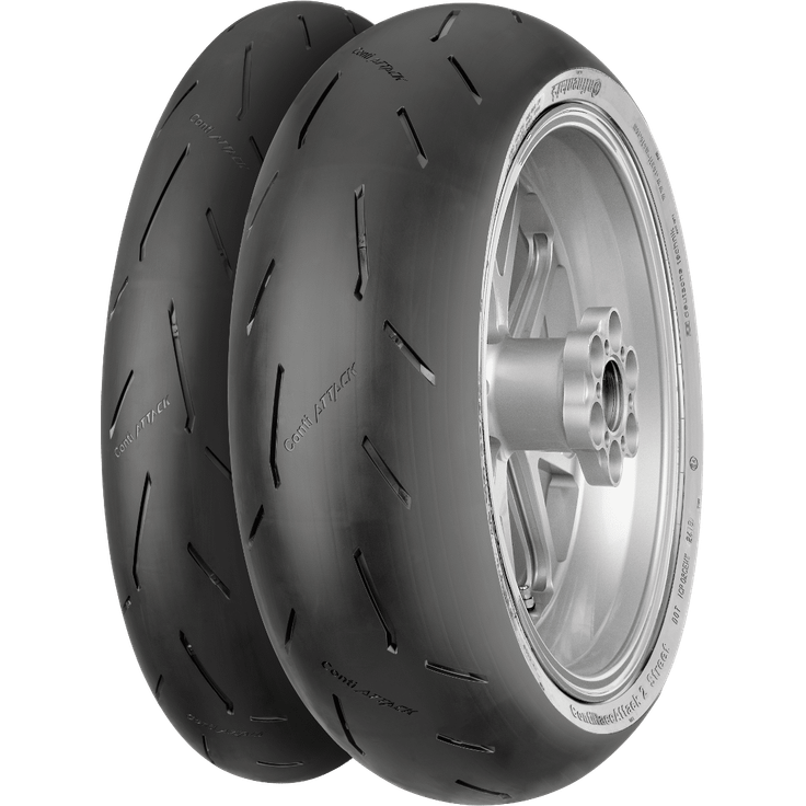 Continental CONTIRACEATTACK 2 STREET FRONT 120/70 ZR17 58W TL 58 W