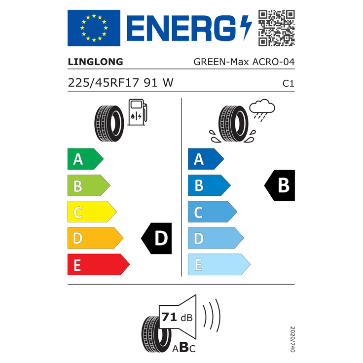 Linglong Greenmax 225/45R17 91 W – Bild 4