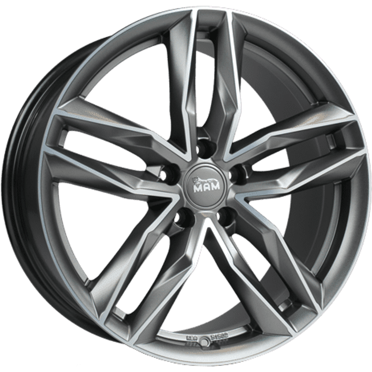 MAM RS3 Matt Palladium Front Polish 18" – Bild 4
