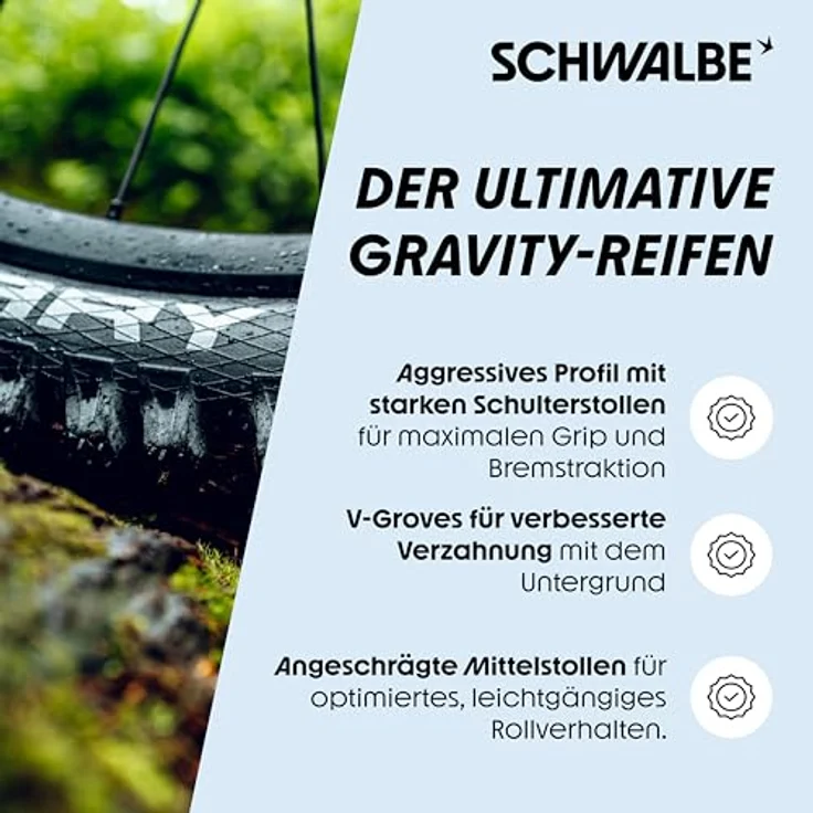 Schwalbe Magic Mary Evo S.Trial Addix Soft Tubeless, Veloreifen 29 x 2.40 mit exzellenter Traktion und Pannenresistenz – Bild 4