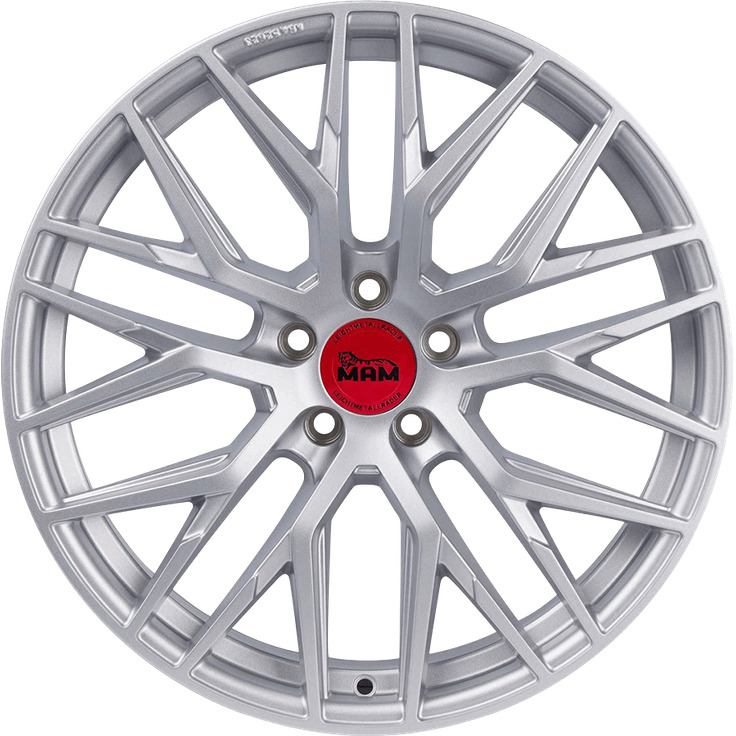 MAM RS4 Matt Silver Painted 19"