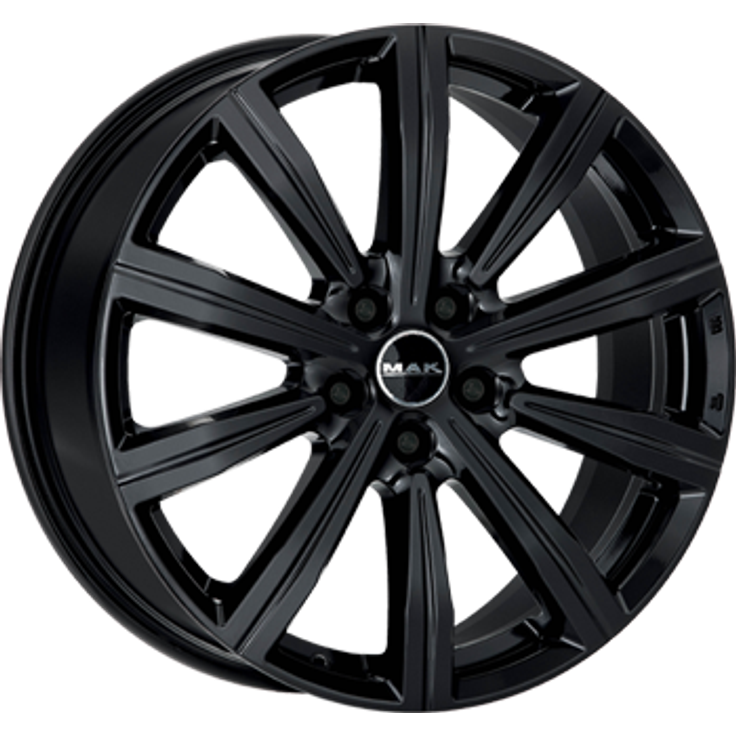 MAK Birmingham Gloss Black 20"