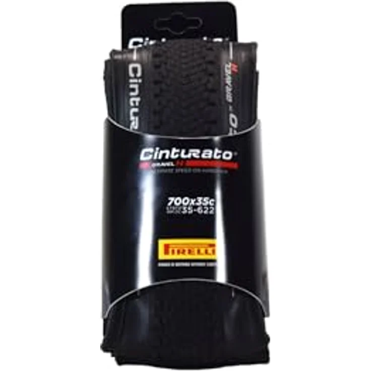 Pirelli Cinturato Gravel Hard Terrain, Veloreifen 28 x 1.35 (35-622) mit SpeedGRIP Compound und hohem Durchstichschutz, schwarz – Bild 1