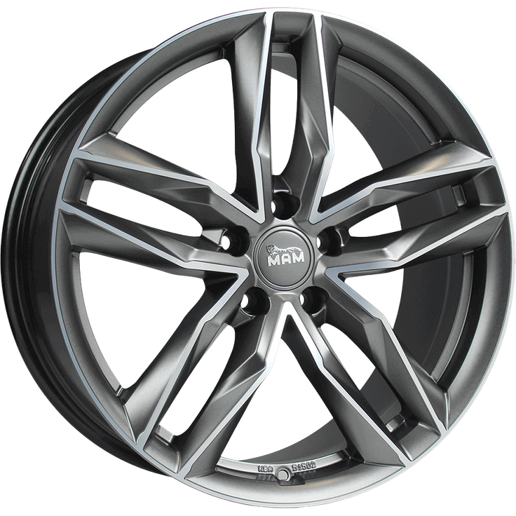 MAM RS3 Matt Palladium Front Polish 18" – Bild 2