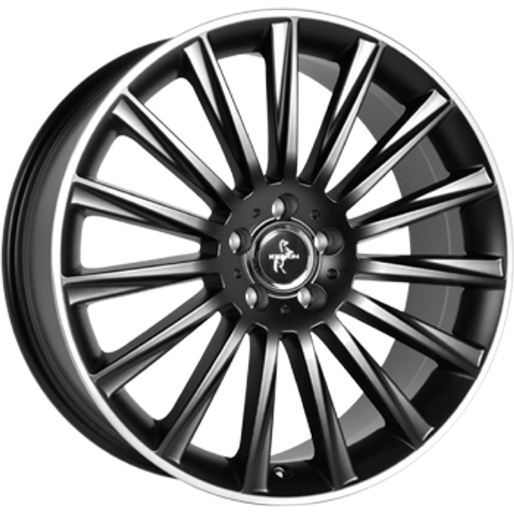 Keskin KT18 Turbo Matt Black Lip Polish 22" – Bild 1