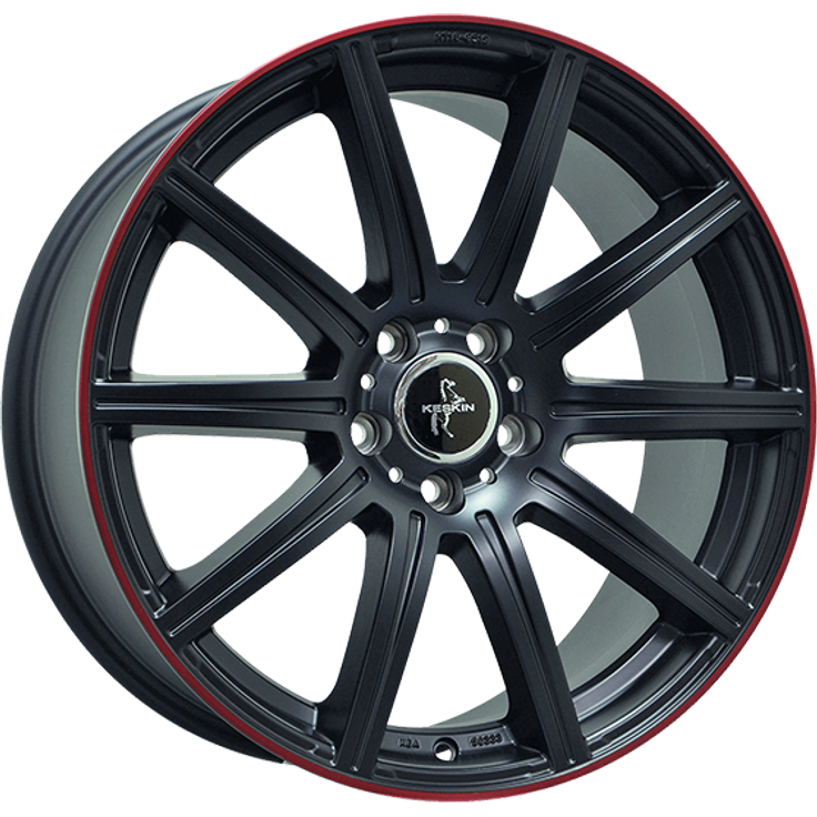 Keskin KT16 Dynamic Matt Black Lip Red 19" – Bild 2