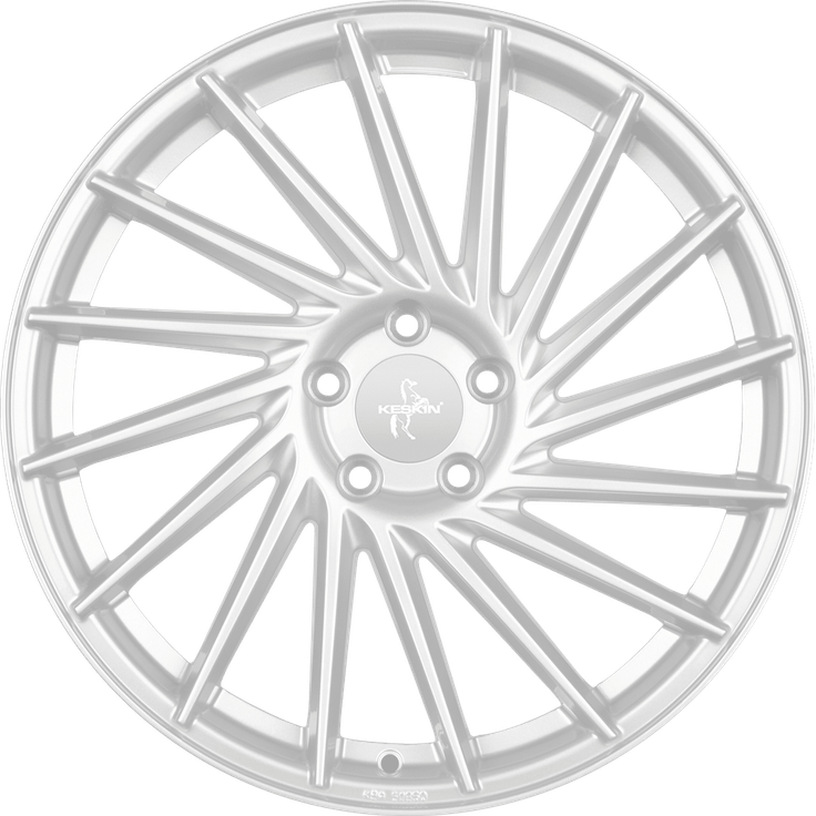Keskin KT17 Hurricane Silver Painted 18"