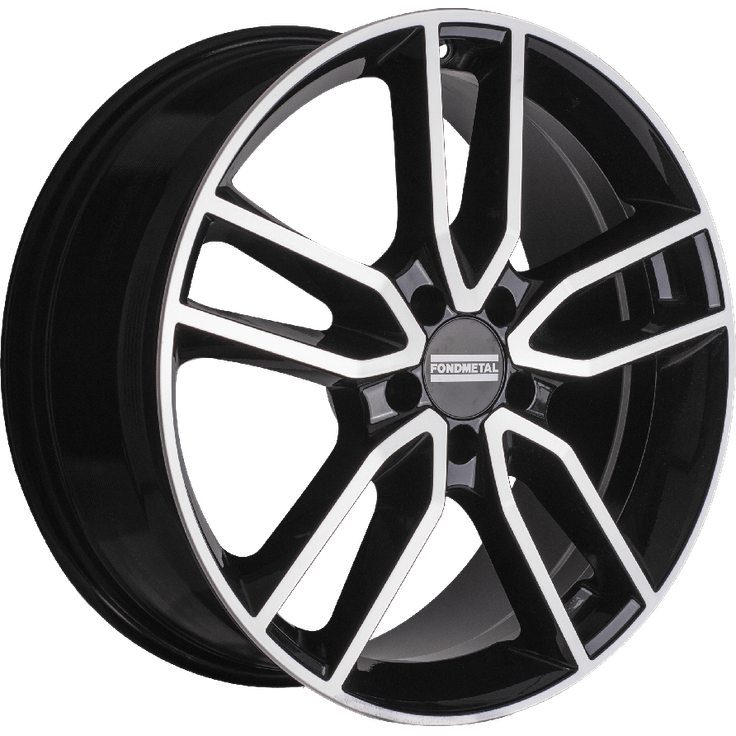 Fondmetal Koros Glossy Black Machined 17" – Bild 3