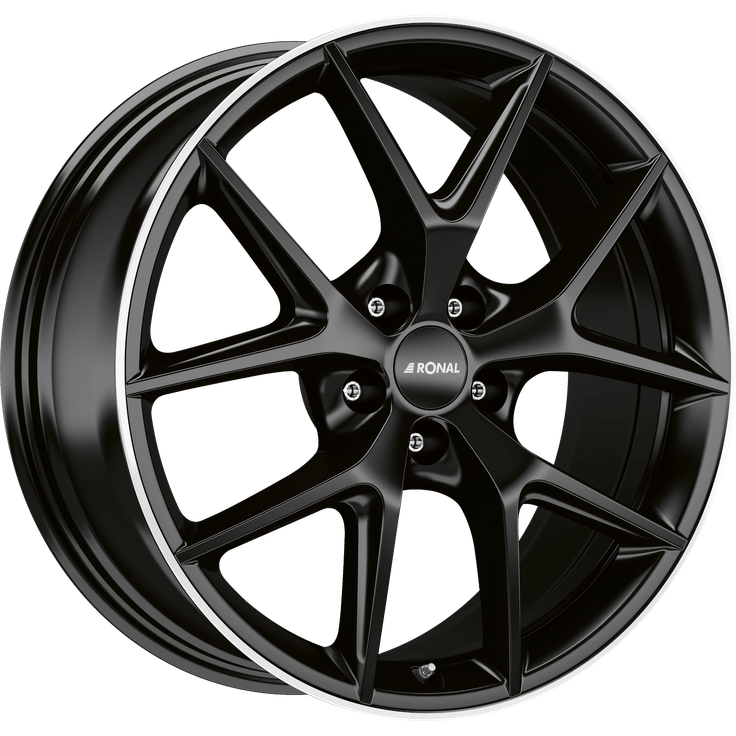 Ronal R75 Jetblack-matt-hornkopiert 19" – Bild 3