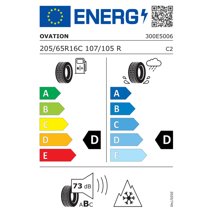 Ovation WV 03 205/65R16 107/105 R