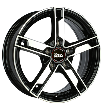 MAM W4 Black Front Polish 16"