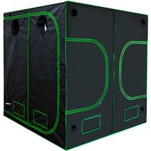 Image for Grow Box Grow Zelt für Pflanzen Growbox Gewächshaus Garten Anzucht Gemüse Kräuter Schrank Indoor 200x200x200cm Blumen klein Tomaten Hydro Green