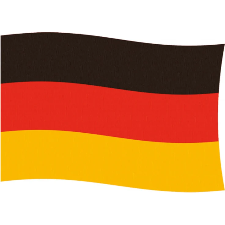 Amscan fahne Deutschland 3 x 5 Meter schwarz/rot/gelb