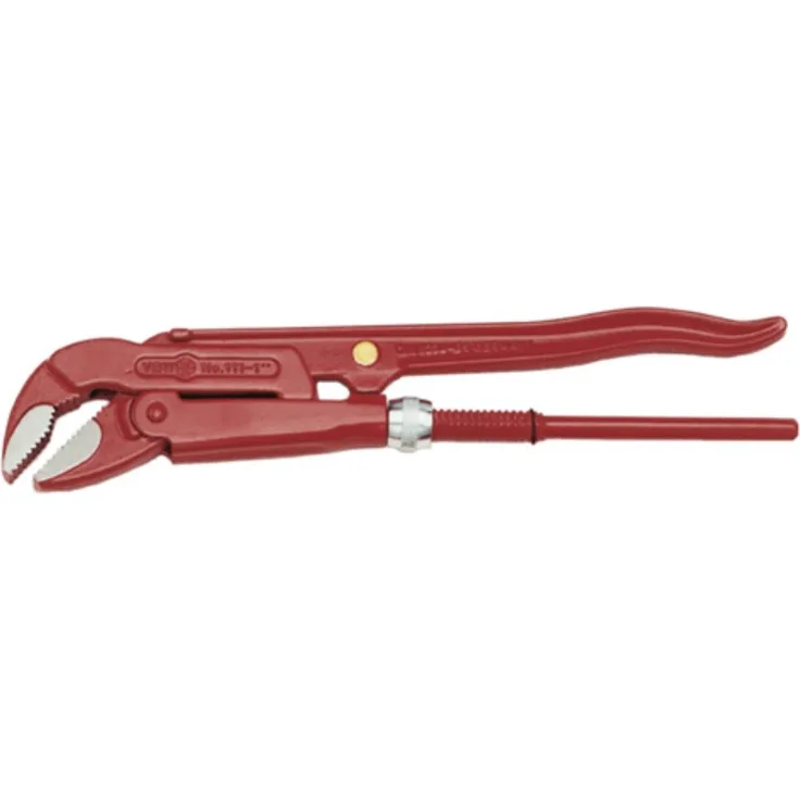 VBW 87111015 Eckrohrzange 45° rot lackiert. pol. 1 1-2''