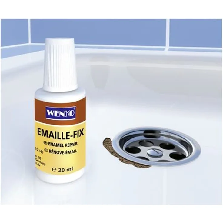 Wenko Emaille-Fix Lack 20 ml, weiß
