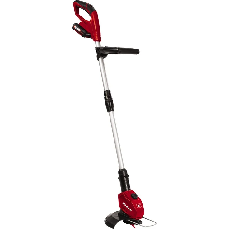 Einhell Akku Rasentrimmer GE-CT 18 Li Set Power X-Change Lithium Ionen, 18 V, 24 cm Schnittbreite, teleskopierbar, inkl. 2,0 Ah Akku und Ladegerät – Bild 1