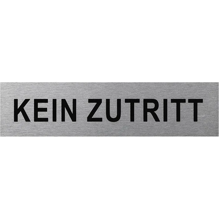 Türschilder in verschieden Größen + Bilder + Sprüche Türschild selbstklebend Firmenschild kein Zutritt 160x40mm BWE