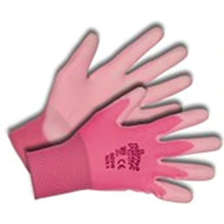 KIXX Nylon-Polyurethan Handschuh, Rosa, Pink, 7