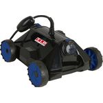 T.I.P. Poolroboter Sweeper 18000 schwarz-blau, für Pools bis zu 50 m³, 18.000 l/h Fördermenge, Steuerung über Wasserjet-Düsen