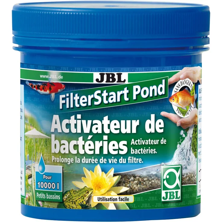 JBL Filterstart für Aquarien, 250 g, Weiß