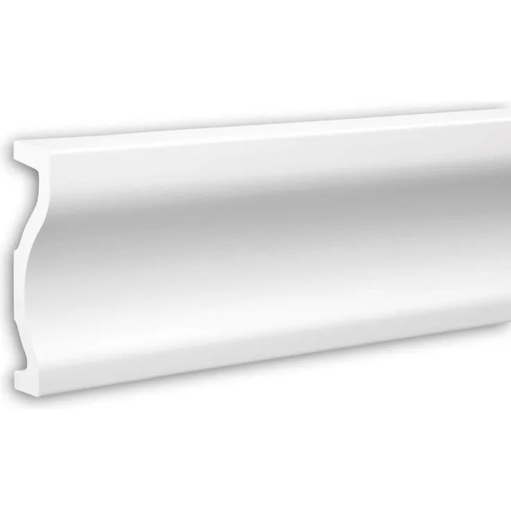 Gewände 484001 Fassadenprofil Stuckleiste Fassadenelement Modernes Design weiß 2 m