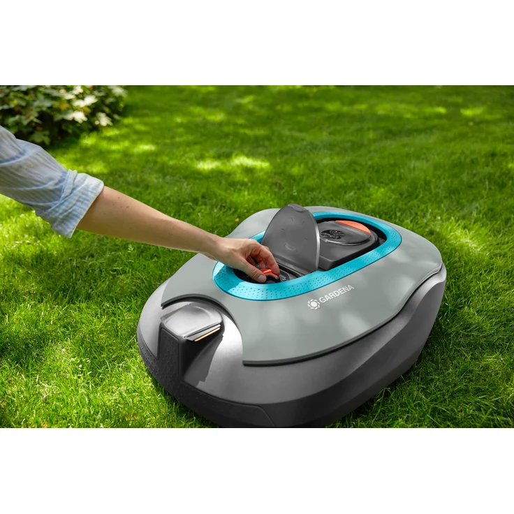 GARDENA smart SILENO+ 1600 Mähroboter Set Modell 2021 - 19064-60, Mähroboter für Rasenflächen bis 1600 m², bequem steuerbar per smart App, geräuscharm, inkl. smart Gateway, 22 cm Schnittbreite – Bild 7