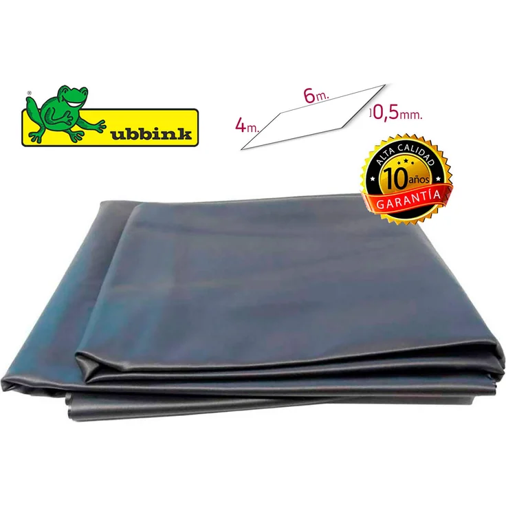 Ubbink Teichfolie Aqualiner, 0,5 mm, PVC, 6m x 4m – Bild 1