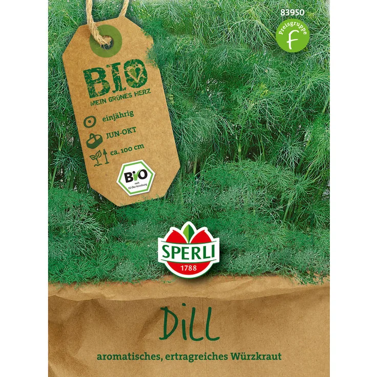 SPERLI-SAMEN Dill - Bio-Dill Tetra-Dill Goldkrone - Bio-Saatgut von - Sperli-samen