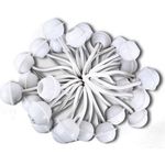 25 Stück Set Gummischlaufen Spanngummis zum Befestigen von Planen - Zeltgummis Expanderschlingen Bungees Spanner Planenspanner für Partyzelt Pavillon