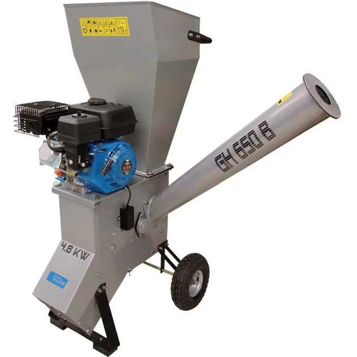 Güde GH 650 B Leistung 4 800 W Häckselsystem Hammerschlagwerk Messer Materialstärke 7 6 cm Geräuschentwicklung 110 dB Gewicht 70 kg