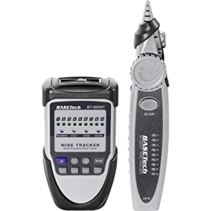 Basetech BT-300 WT Leitungsmessgerät, Kabel- und Leitungssucher, max. Leitungsprüfung 1 km (BT-300 WT)