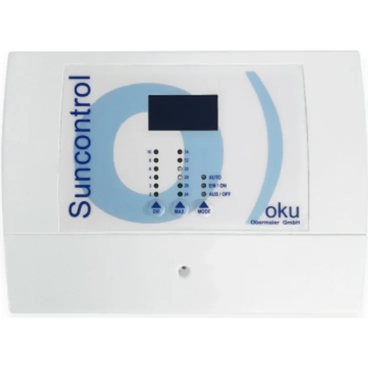 OKU Suncontrol Differenztemperaturregler mit 2 Fühlern PT 1000 und Tauchhülse