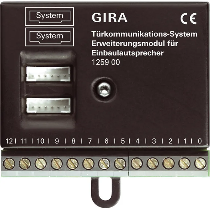 Gira 125900 Erweiterungsmodul für Einbaulautsprecher