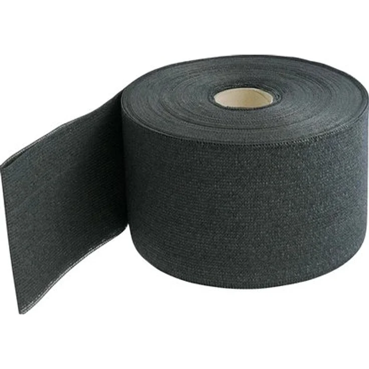 Noor Zaunblende Textil, Grau, 0,19 x 70 m