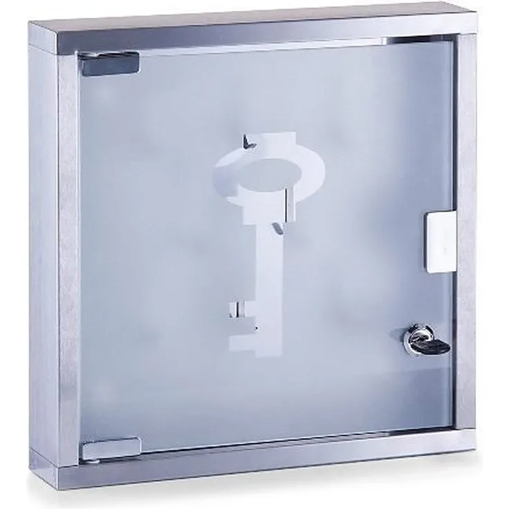 Schlüsselkasten Edelstahl/Glas