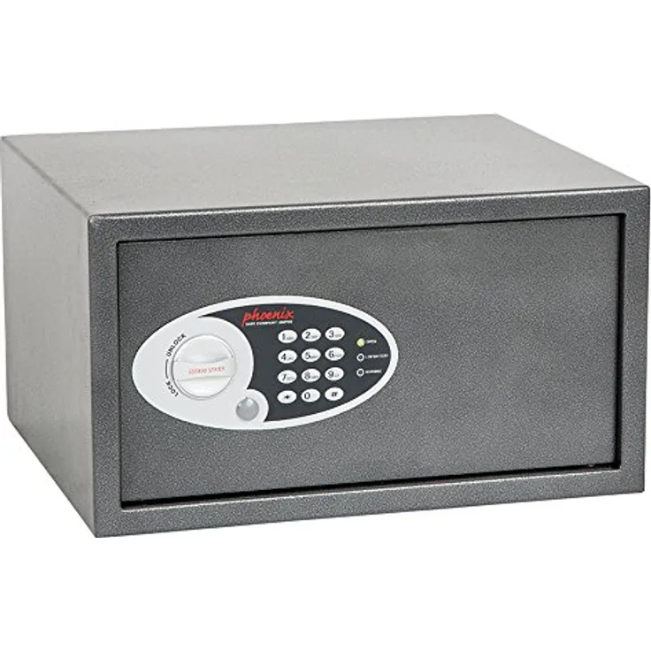 Phoenix Einbruchschutztresor SS0803E VELA HOME & OFFICE Zahlenschloss Graphit