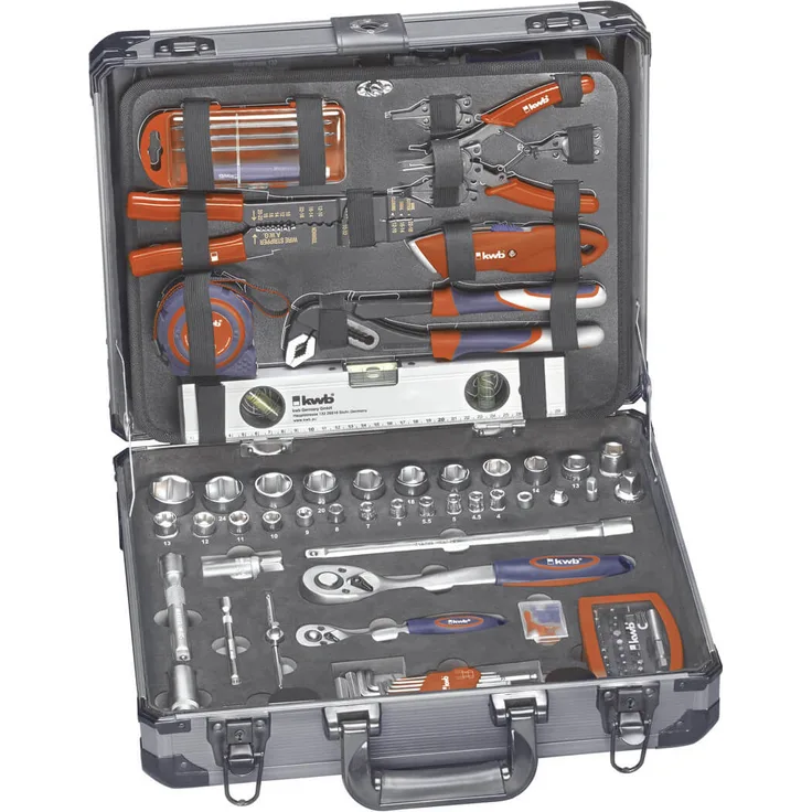 KWB Werkzeugkoffer 129 tlg.