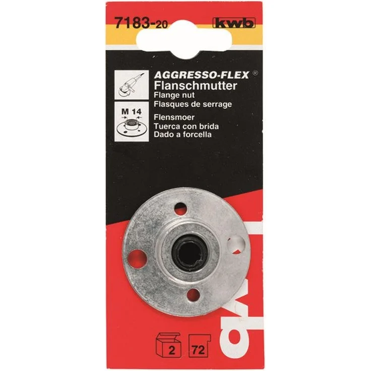 KWB 7183-20 Aggresso-Flex Spannmutter, konisch