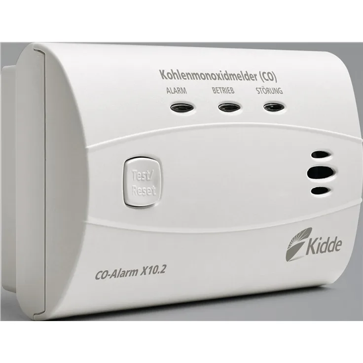 Kidde 13776 CO-Alarm X10.2 (Kohlenmonoxidmelder), Weiß