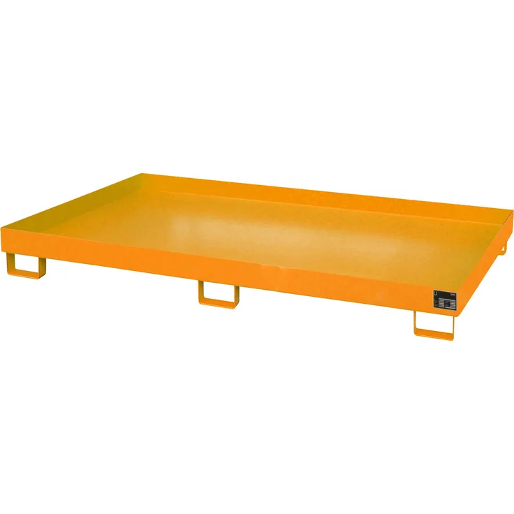 Bauer Regalwanne RW 2200-1, lackiert, Gelborange