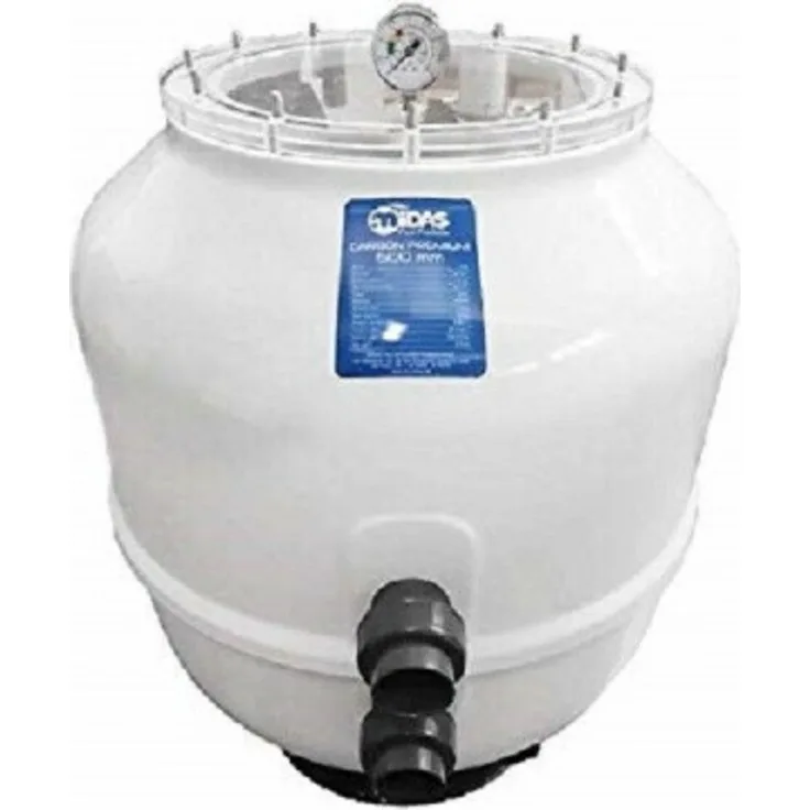 Midas Mida.Carbon Premium GFK Pool Filterbehälter 600 mm