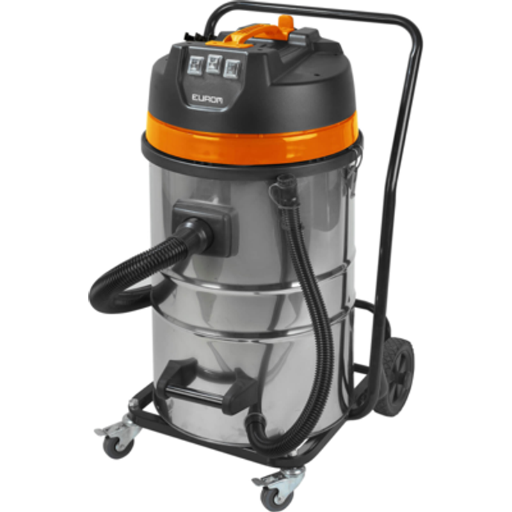 Eurom Force 3080 wet-dry Nass-Trockensauger, 3000W, 80l, Staubfilter 161373 Beutel 80 Liter