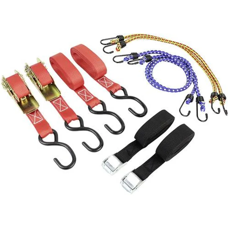 LAS 10343 Spann und Haltegurt-Set, 8-TLG