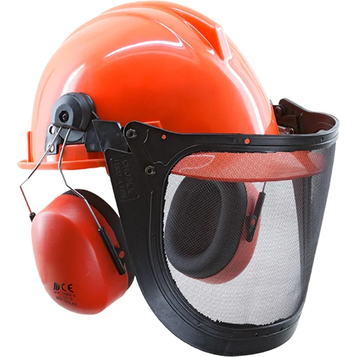 Waldarbeiter-Helmset orange