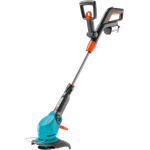 GARDENA Akku-Trimmer EasyCut Li-18-23R ohne Akku: Rasentrimmer für kraftvolles Rasentrimmen, mit Stielneigungsverstellung und Teleskopstiel, 230 mm Schnittkreis, RotorCut Schneidsystem (9823-55)