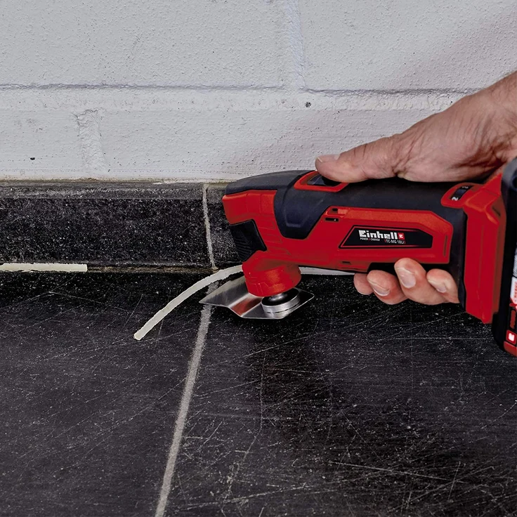 Einhell Akku-Multifunktionswerkzeug TC-MG 18 Li-Solo Power X-Change PXC Li-Ion, 18 V, 11000-20000 min.-1, 3.2 °, magnetische Werkzeugaufnahme, inkl. Zubehör, ohne Akku und Ladegerät – Bild 2