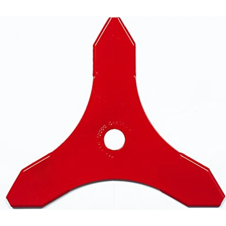 Oregon 295496-0 3-Zahn Dickichtmesser für dichte Vegetation, Buschwerk, Rot, 255 mm x 3,0 mm