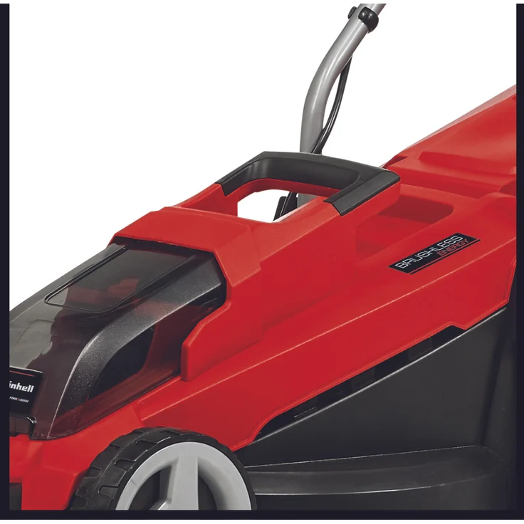 Einhell Akku-Rasenmäher GE-CM 18-32 Li Power X-Change - Li-Ion, 18 V, 32 cm Schnittbreite, Brushless Motor, 3-stufige axiale Schnitthöhenverstellung 30-70 mm, ohne Akku und Ladegerät – Bild 6