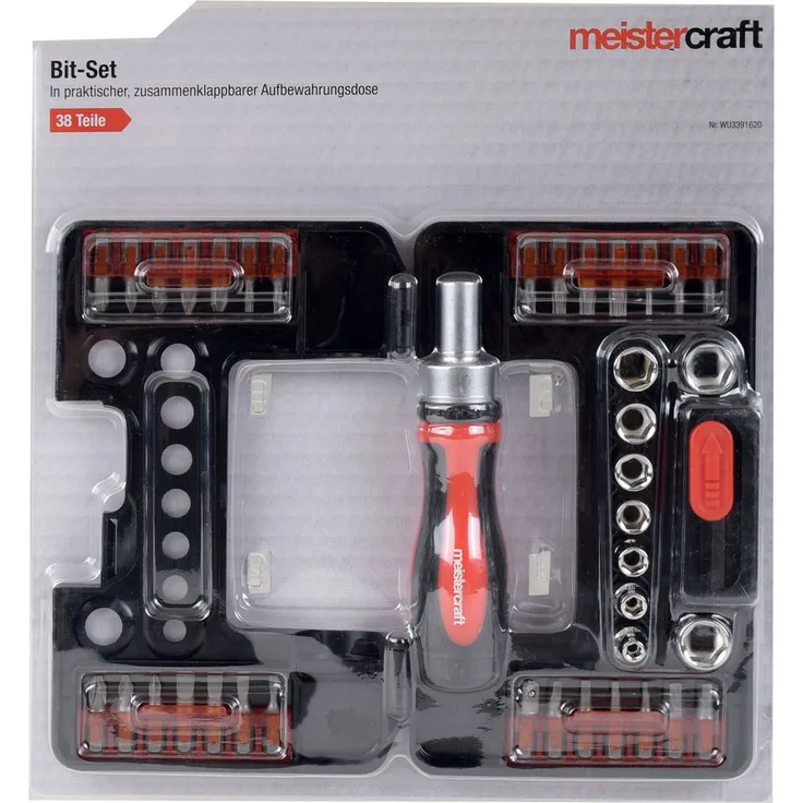 MEISTERCRAFT Bit-Set 38 Teile